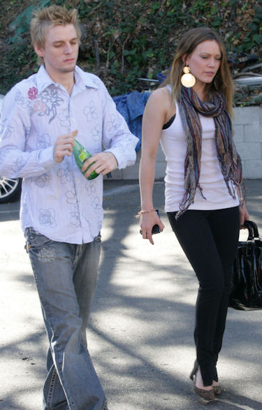 Hilary Duff & Aaron Carter